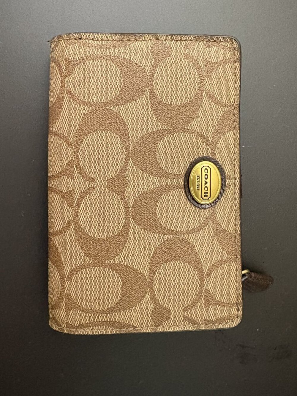 Brown Coach wallet
